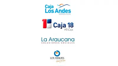 Las 4 cajas de compensación disponibles