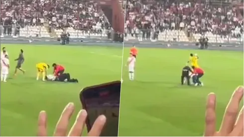 Gallese se enfureció con un hincha de Perú