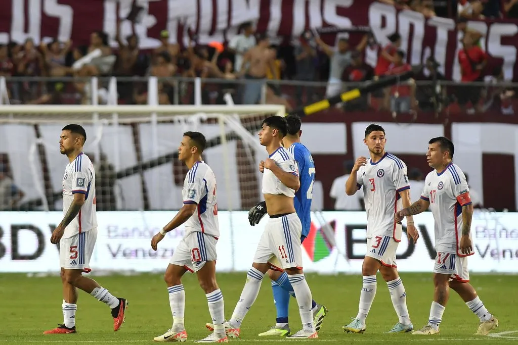 Chile no logra levantar con Eduardo Berizzo en la banca. Foto: Photosport.