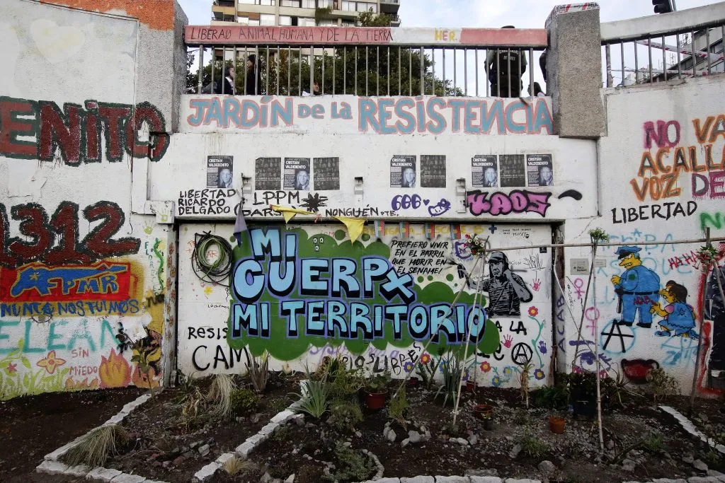 Acceso a Baquedano en abril de 2023. (ATON)