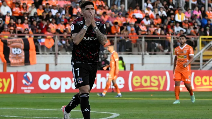 Carlos Palacios no juega por Colo Colo desde semifinal de Copa Chile.