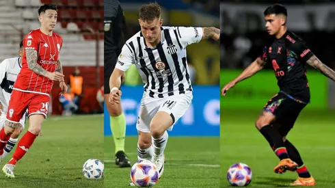 Rodrigo Echeverría, Bruno Barticciotto y Alex Ibacache, tres chilenos que fueron destacados por un conocido periodista en Argentina.