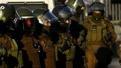 Carabineros se preparan para el 18 de octubre