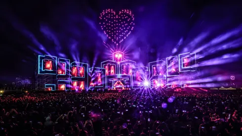 El increíble cierre de Creamfields utilizando 150 drones en el cielo