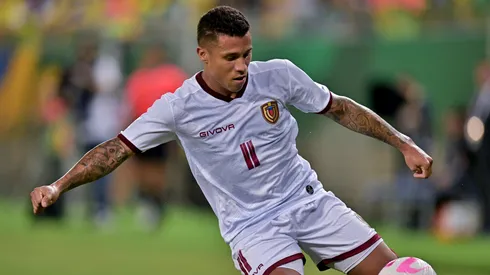 Darwin Machís fue titular en el 1-1 de Venezuela ante Brasil.