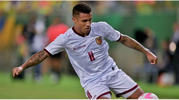 Darwin Machís fue titular en el 1-1 de Venezuela ante Brasil.