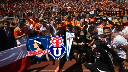 Saludos de los tres grandes al cuarto.