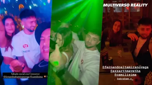 Bambino y Camila anduvieron de fiesta y fueron captados por varios bailando juntos.