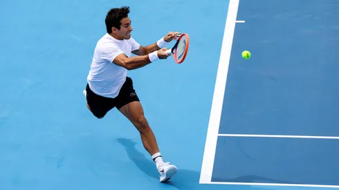 Cristian Garin en busca de meterse al cuadro principal en Tokio.