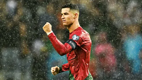 CR7 se matriculó con un doblete en la selección de Portugal.