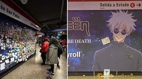 Sortean publicidad de Satoru Gojo