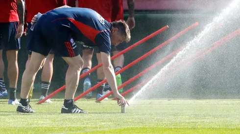 Eduardo Berizzo analiza los cambios para la visita a Venezuela.