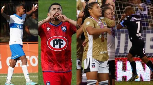 Leenhan Romero, Brayan Palmezano, Ysaura Viso y Edwuin Pernía festejaron el golazo espectacular de Eduard Bello ante Brasil.