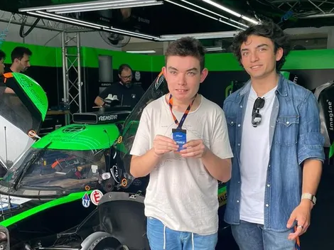 Niños de la Teletón le diseñarán el casco de Le Mans 2024 a Nico Pino