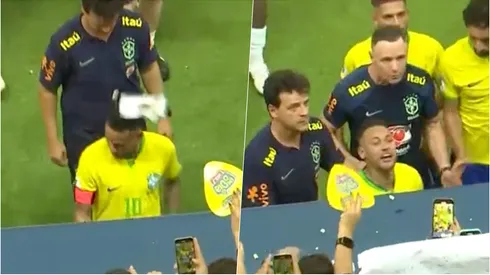 Los hinchas se desquitaron con Neymar