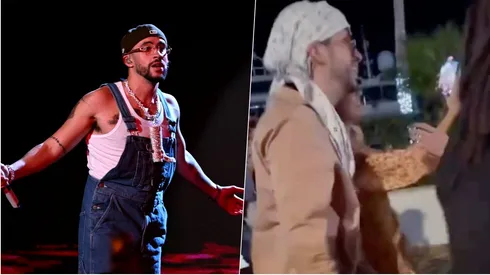 ¡Bad Bunny dedica canción a mujer a quién le lanzó el celular en RD!