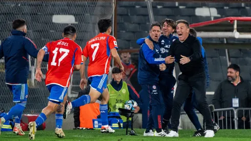 Marcelino Núñez celebra con Berizzo