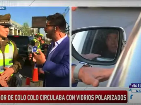 Partean a jugador de Colo Colo ¡en pleno despacho de TV!