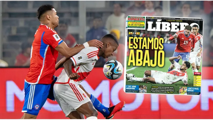 La prensa peruana le dio duro a su selección tras la caída ante Chile.
