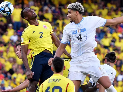 Vibrante y polémico empate de Uruguay ante Colombia