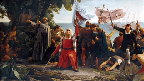 Llegada Colón a América