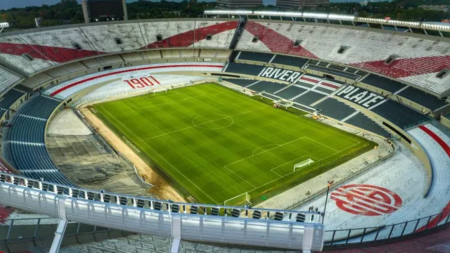 El Estadio Monumental de River Plate fue remodelado en el último tiempo. Lionel Messi será 