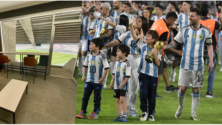 Messi tendrá un pedazo de estadio del Monumental de River Plate.