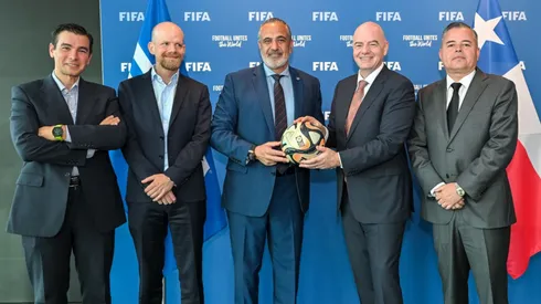 Gianni Infantino y Pablo Milad se reunieron en Suiza.