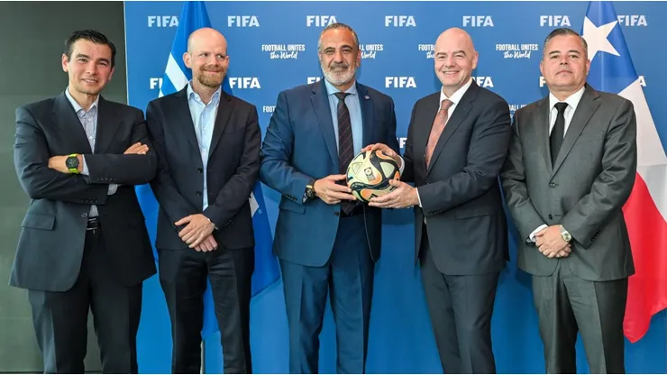 Gianni Infantino y Pablo Milad se reunieron en Suiza.