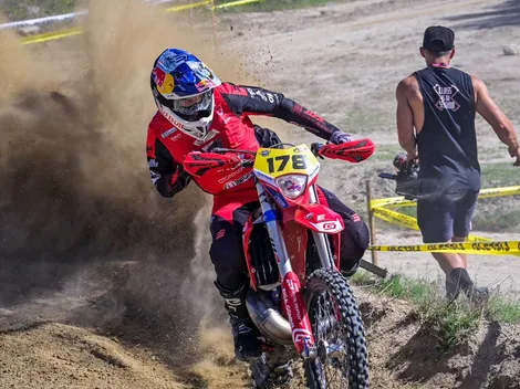 Benja Herrera a 30 segundos del podio final