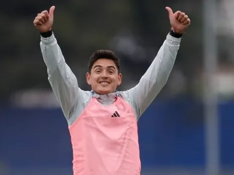 Matías Rodríguez entrena con la U e ilusiona con el retorno