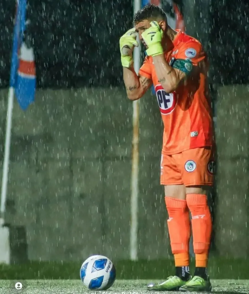 Mauricio Viana, actual arquero de Puerto Montt (Instagram)