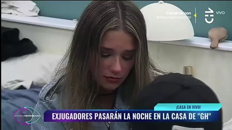 Alessia triste.