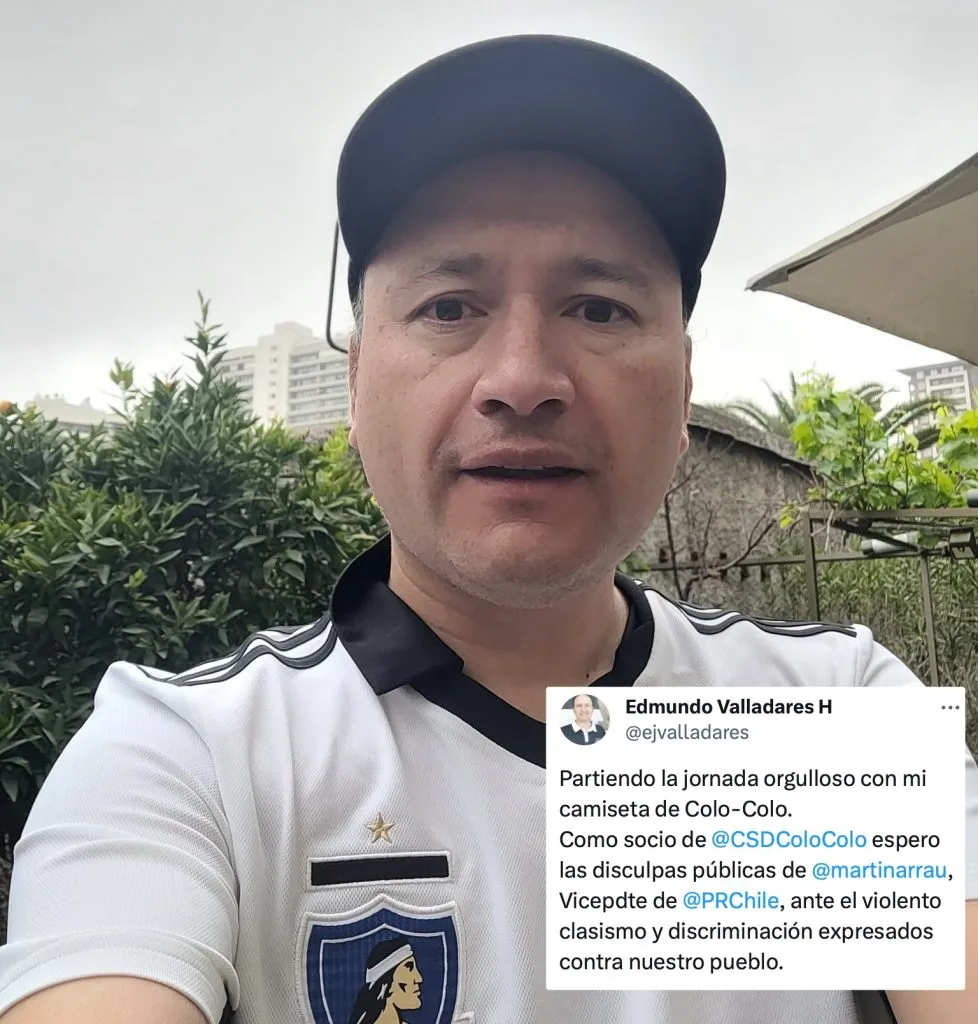 Valladares también protestó | Twitter