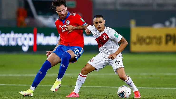 Probable formación de Perú contra Chile.