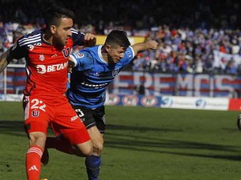 El camarín de la U en llamas con Zaldivia en la Roja