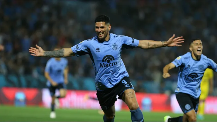 Lucas Passerini figura en triunfo de Belgrano por 4-3 ante Boca.