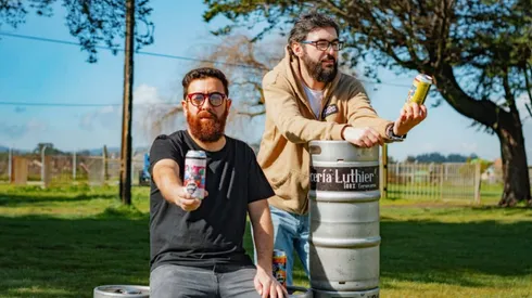 Los hermanos Carrasco, creadores de la galardonada cerveza Luthier