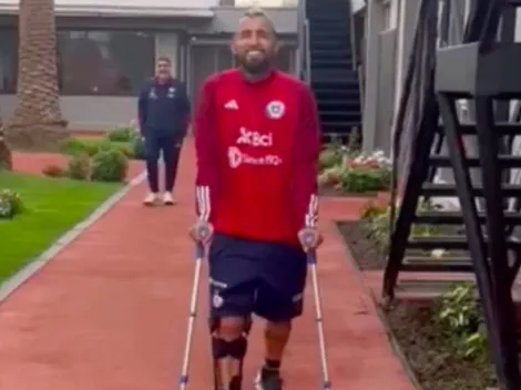 Vidal vuelve a caminar tras su grave lesión: "Es un..."