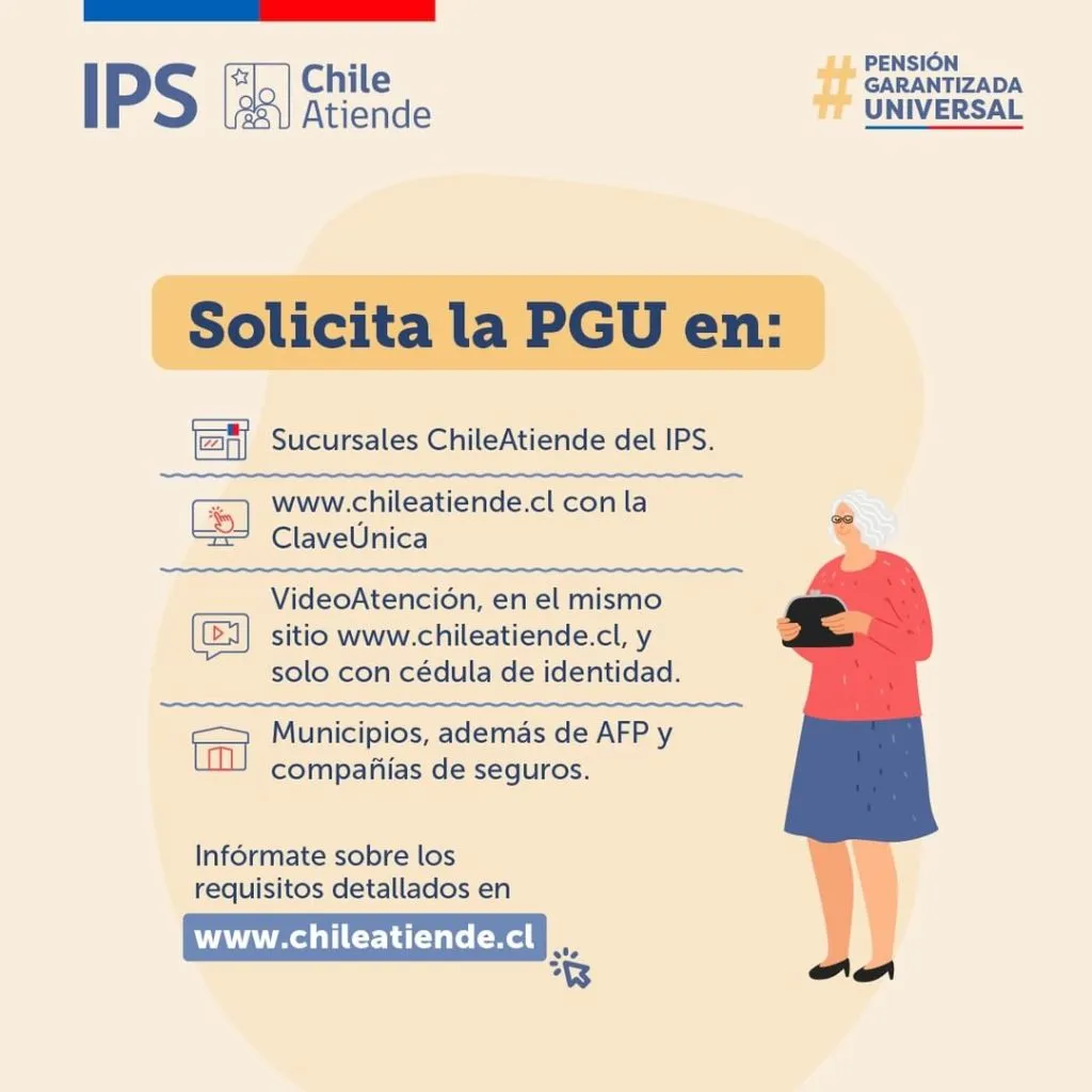 No olvides postular a la PGU y comienza a mejorar tu pensión.