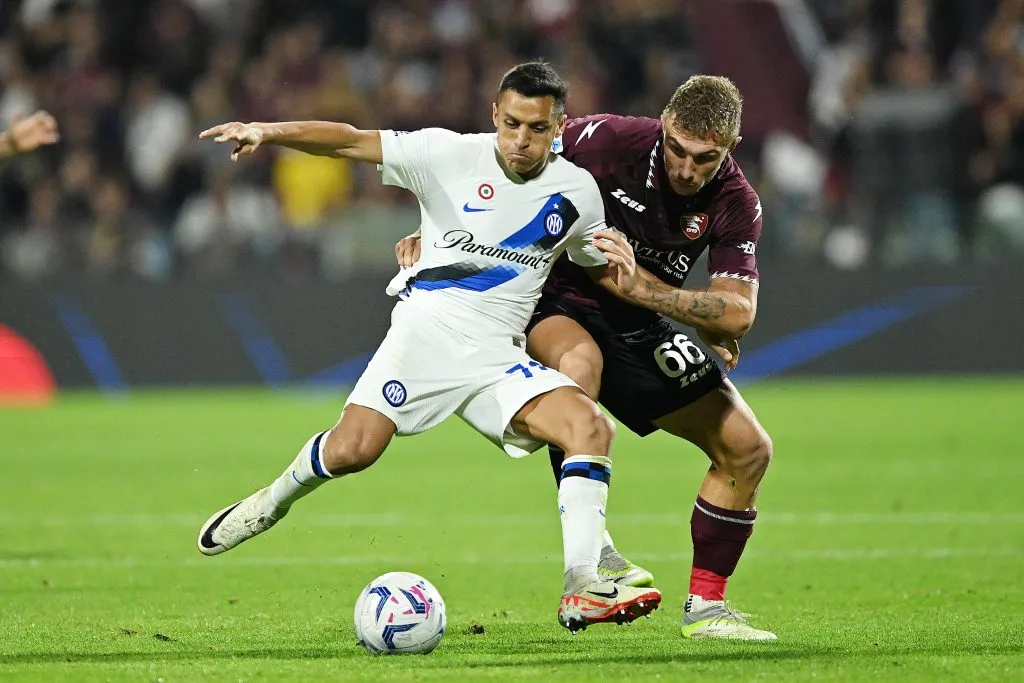 Alexis Sánchez lleva 0 goles en 159 minutos y seis partidos con el Inter esta temporada. | Foto: Getty Images