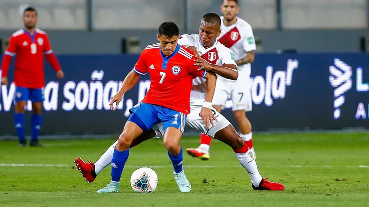 Alexis Sánchez fue sindicado por los peruanos como arrugón