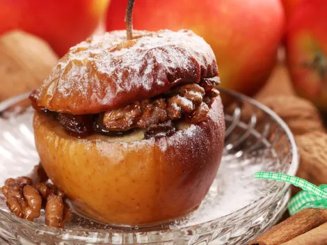 Receta de manzanas asadas