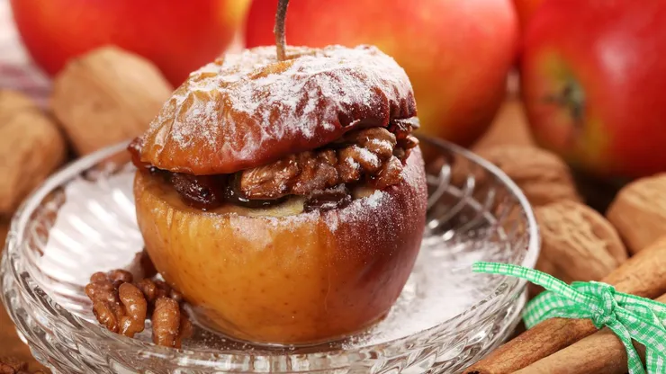 Manzanas asadas