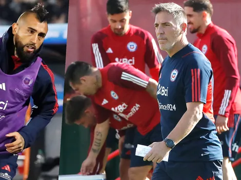 Arturo Vidal es parte de la comitiva de la Roja en Pinto Durán