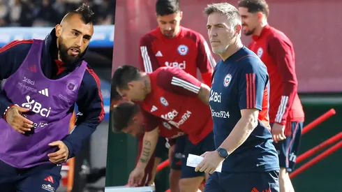 El King dijo presente en las instalaciones de Juan Pinto Durán.