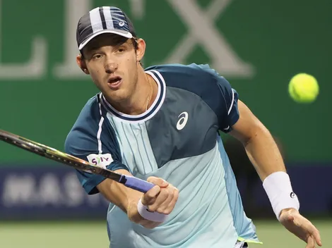 Jarry celebra su nueva victoria en el Masters 1000 de Shanghai