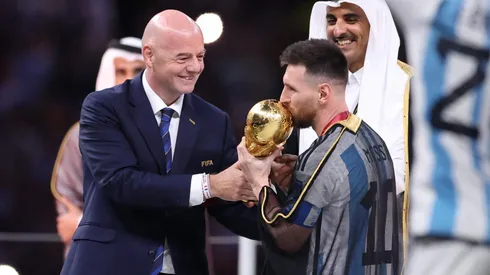 Infantino está feliz por Argentina