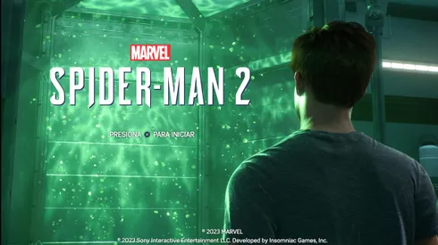 Esta fue la primera imagen oficial jugando y que se puede mostrar de Spider-Man.