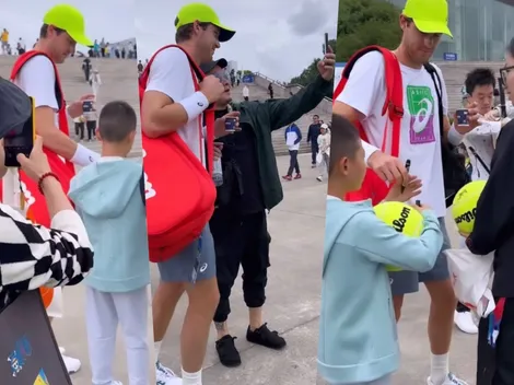 Como toda una estrella: Nico Jarry se alista para debutar en Shanghai